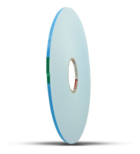 Caja De Cinta Doble Cara Espuma Blanca 3.1mm X 6mm X 22.9m Color Blanco Caja Bitape 4203b6