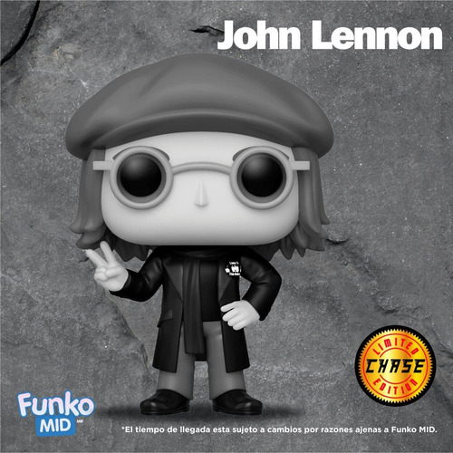 Funko Pop! Rock - John Lennon Chase Exclusivo Funko Shop (Usado)