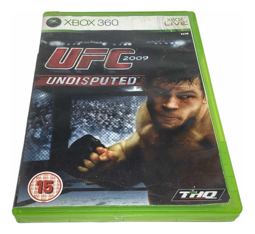 Ufc 2009 Undisputed Xbox 360 Portada Reconstruida