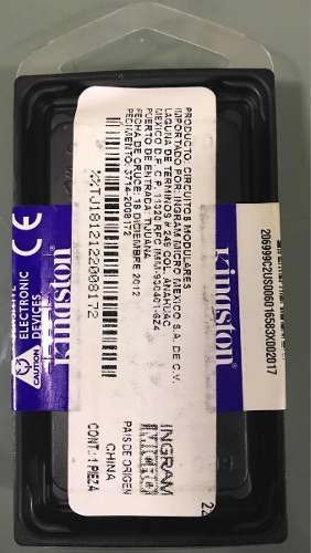 Memória RAM 8GB 1 Kingston KTL-TP3C/8G