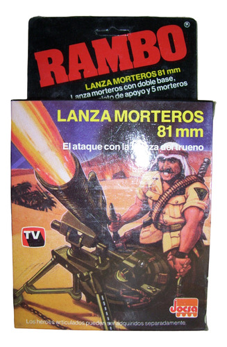 Rambo Lanza Morteros 81mm, Fabrica Jocsa En Años 80´s