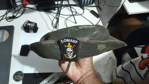 Comanf - Insígnia Bordada Com Velcro
