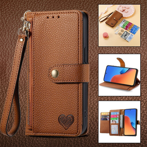 Funda Tipo Cartera Con Cremallera For Samsung A71 A51 A41 A