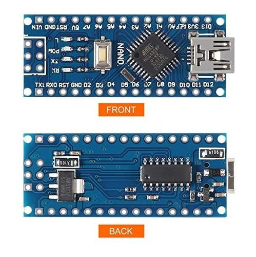 Nanoboard V3.0 Atmega328p De Dweii, 2 Unidades, Con Cable Co