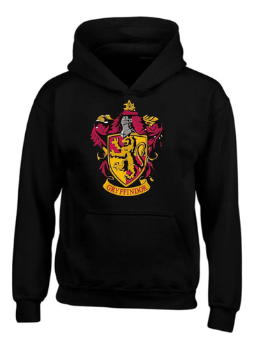 Buzo Capota Gryffindor Harry Potter Saco Deportivo Hoodie M1