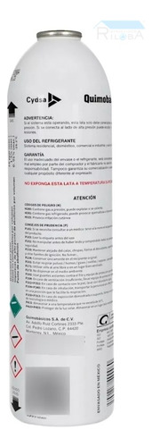 Repuesto-lata De Refrierante R-134a Genetron 1kg