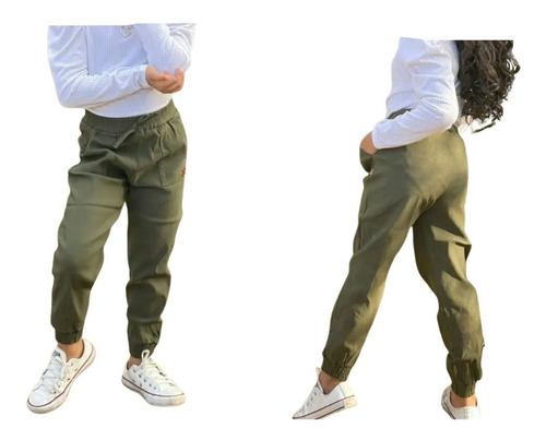 Imagem 5 de 5 de Calça Menina 10 Ao 16 Infantil Juvenil Jogger Tendência Moda