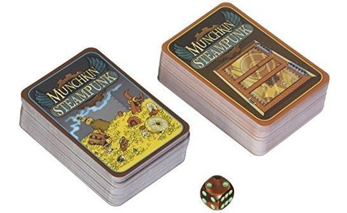 Juego De Cartas Para Niño Munchkin Steampunk Card Game