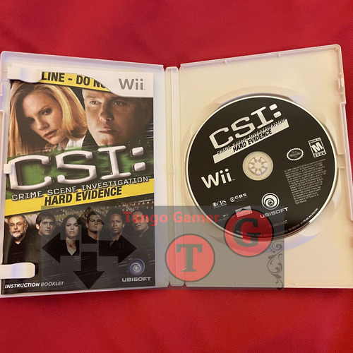 C.s.i. Crime Scene Inv. Hard Evidence / Nintendo Wi / Wii U (Usado)