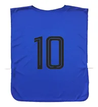 Comprar Pecheras Numeradas 2al11  Pack De 10 Unidads Talle L Adultos