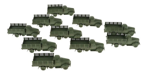 10 / Set Vehículo Modelo Camiones Camión Pieza De