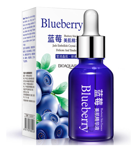 Emulsión Bioaqua Blueberry Wonder Essence Para El Cuidado De