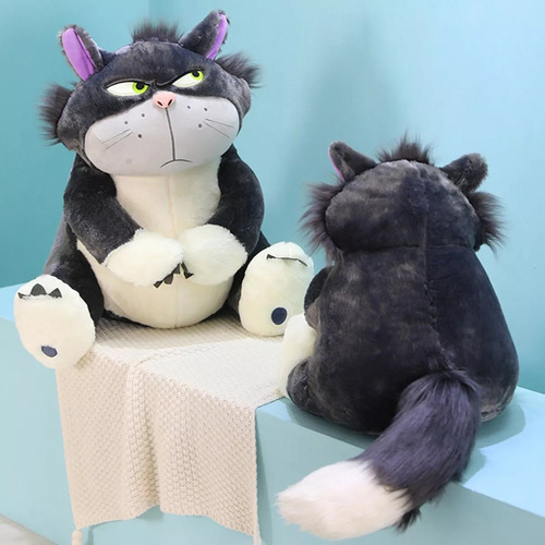S Gato Lúcifer Cinderela Desenho Animado Pelúcia 45 Cm Ss