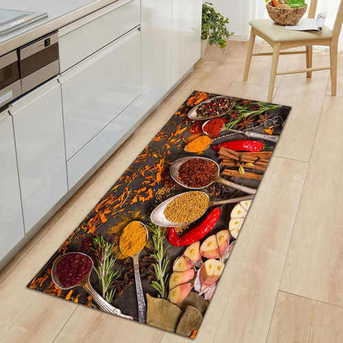 $ Alfombra De Piso De Cocina 40x120cm Para La Entrada Del
