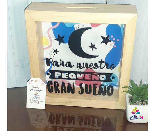 Alcancías De Madera Pino Personalizadas