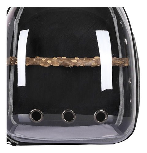 Mochila Para Loros Para Mascotas, Fácil De Llevar, Negro