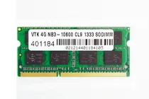 Comprar Memoria Ram 4gb Ddr3 1333mhz Pc3-10600 Sodimm Visiontek