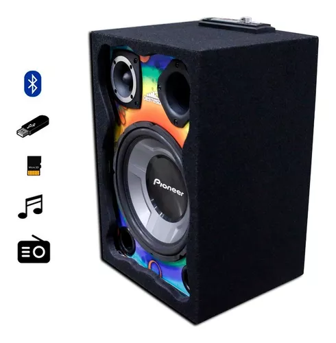 Caixa Bob Bluetooth Trio 1500 Watts Residencial Muito Forte - TICK