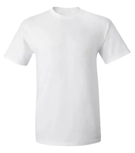 Remera Lisa Blanca Algodón Jersey Peinado Infantil Dajdac