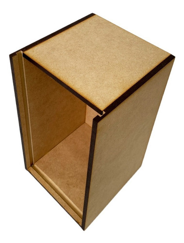 Caja Madera Mdf Tequila Mezcal Tapa Acrílico Grabada S/b