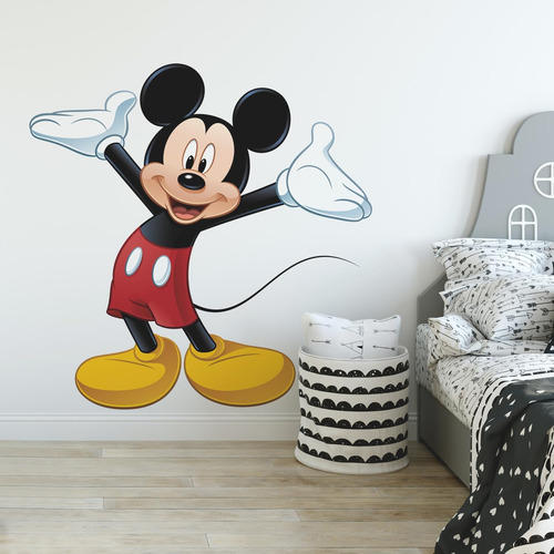 Roommates Mouse Rmk1508gm: Mickey & Friends Peel & Stick Adh