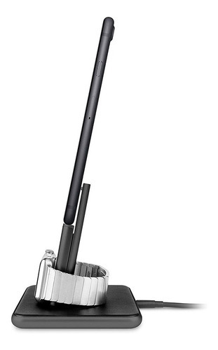 Cargador Dual Twelve South Hirise Para iPhone / Apple Watch Color Negro