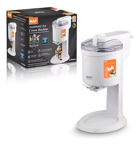 Maquina Para Hacer Helado Raf Ice Cream Machine 1.0l