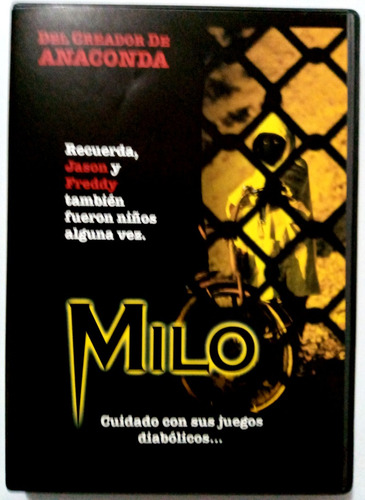 Milo Cuidado Con Sus Juegos Diabólicos Dvd Terror Original