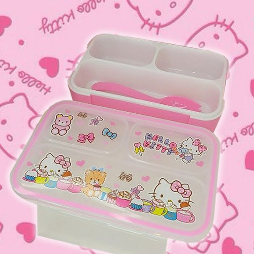 Bento Lunchera Box De Hello Kitty