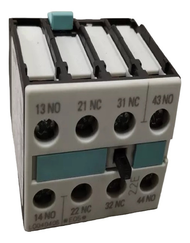 Bloco Contato Siemens 2n0+2nc / 2s+2o 3rh1921-1ha22