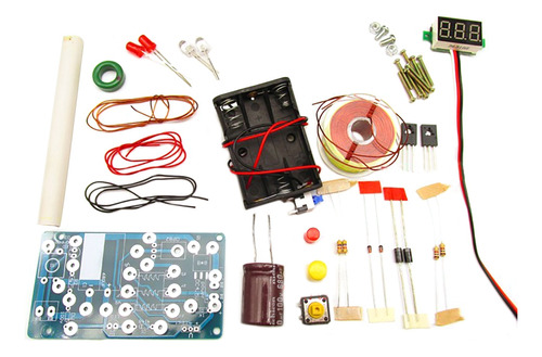 Kit Electromagnético De Bricolaje, Bobina De Producción, Kit