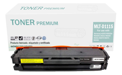Toner 111s Compatible Con Impresoras M2020  M2070w Mlt-d111s