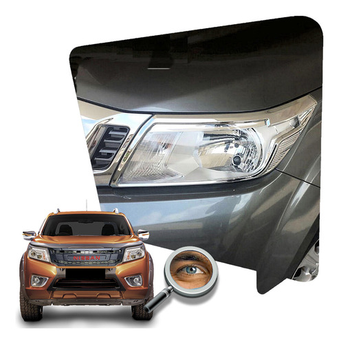 Frontier 2016 2021 Aros Cromados Luces Delante Tuningchrome