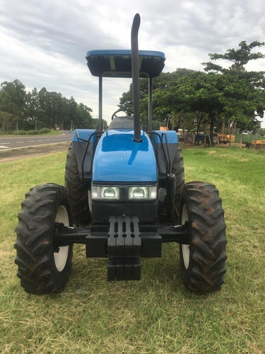 Imagem 2 de 19 de Trator New Holland Tl75e 2008 4x4 (motor Novo) Revisado
