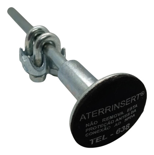 Conector Aterrinsert Long Com Duplo-clips 3/8 Tel638