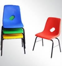 Silla Preescolar Con Concha De Polipropileno