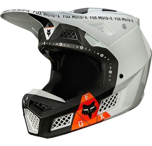 Casco Motocross Fox V3 Rs Rigz #26264-001 Black S