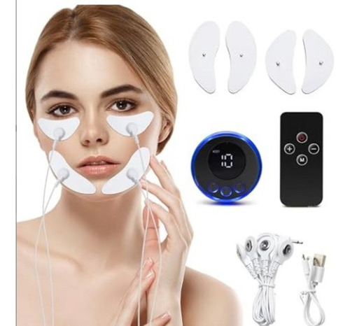 Y A Masajeador Facial 8 Modos Estimulador Muscular Facial