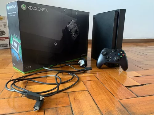 Microsoft Xbox One X 1TB Standard cor preto