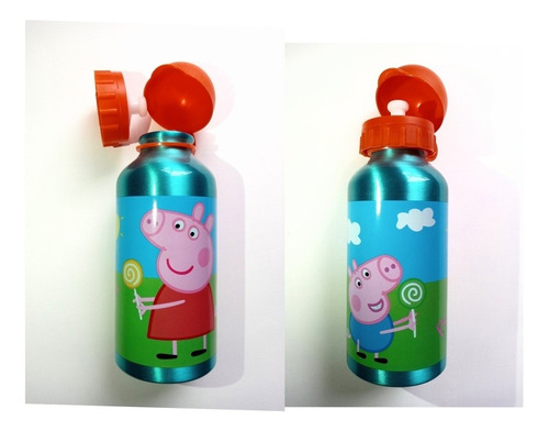 Tomatodo Aluminio Peppa Pig Original 