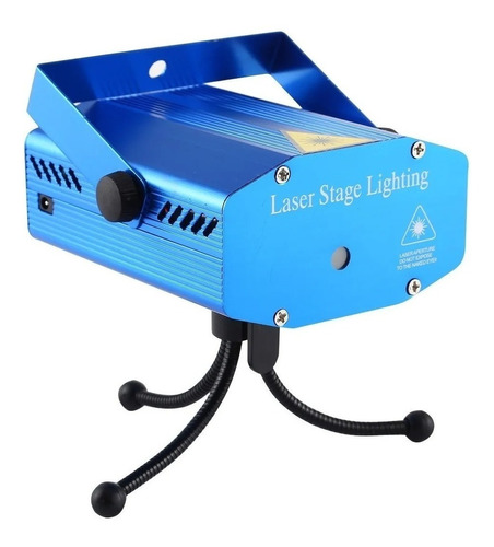 Mini Laser X 2 Audioritmico Efecto Lluvia Estrellas Pack