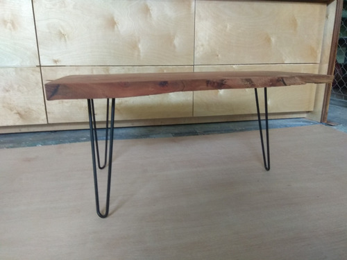 Mesa De Centro Madera Recuperada Cerezo
