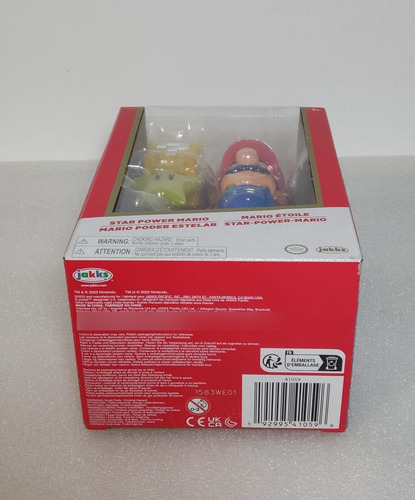 Figura Original -mario Poder Estelar-nuevo Sellado (Usado)