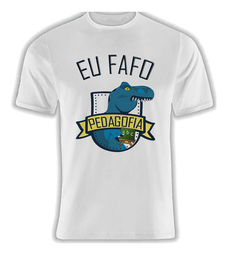 Camiseta Curso De Pedagogia Dinofauro