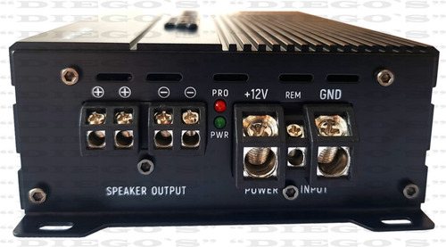 Imagen 7 de 9 de Amplificador Rock Series Rks-r1400.1dm 2900w 1 Canal 1 Ohm