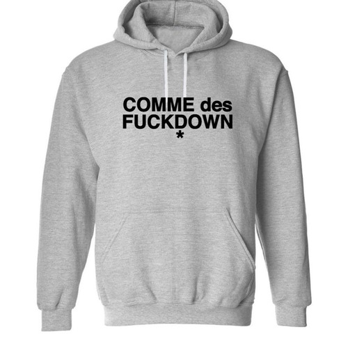 Buzo Canguro Comme Des Fuck Down Unisex!