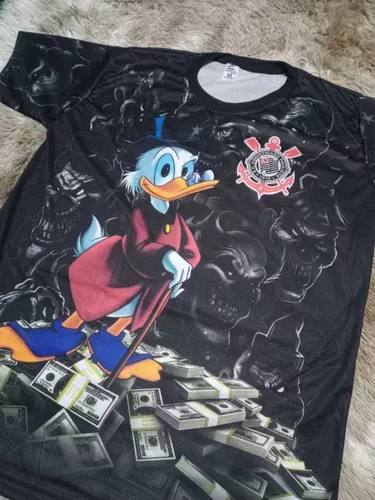 Camiseta Mandrake Pato Donald Tio Patinhas Favela Dry#