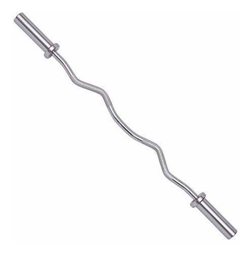 Balancefrom Standard Olympic Super Curl Barbell Curl Bar Ros