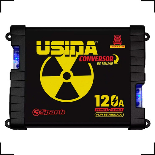 Redutor Conversor De Tensão Usina 24v Para 12v 120a