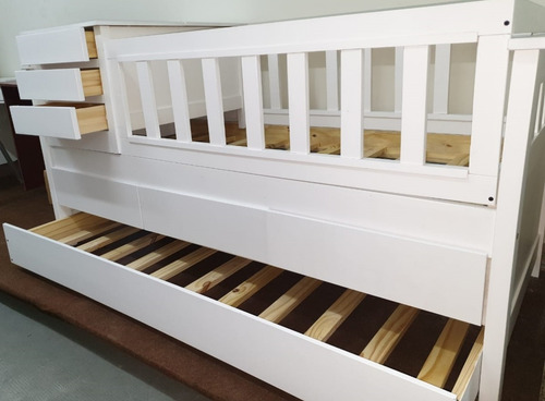 Imagen 6 de 7 de Cuna Funcional Con Carro Cama Y 6 Cajones! Oferta!